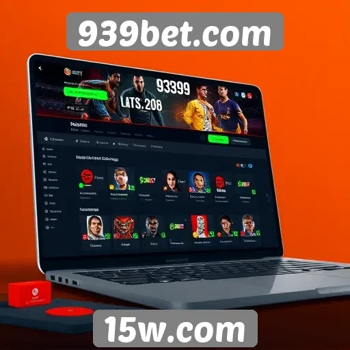 Interface do usuário do site 939bet.com